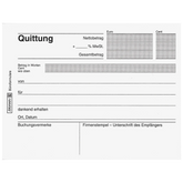 Quittungen | A6 quer, 80 Blatt